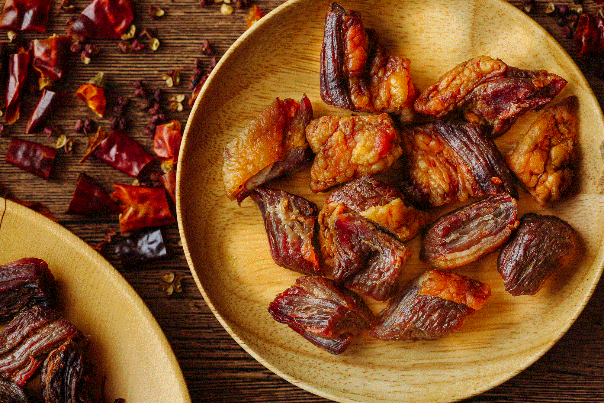 香到让烧烤摊师傅"瑟瑟发抖"的现烤牛肉干,好吃不胖了解一下?