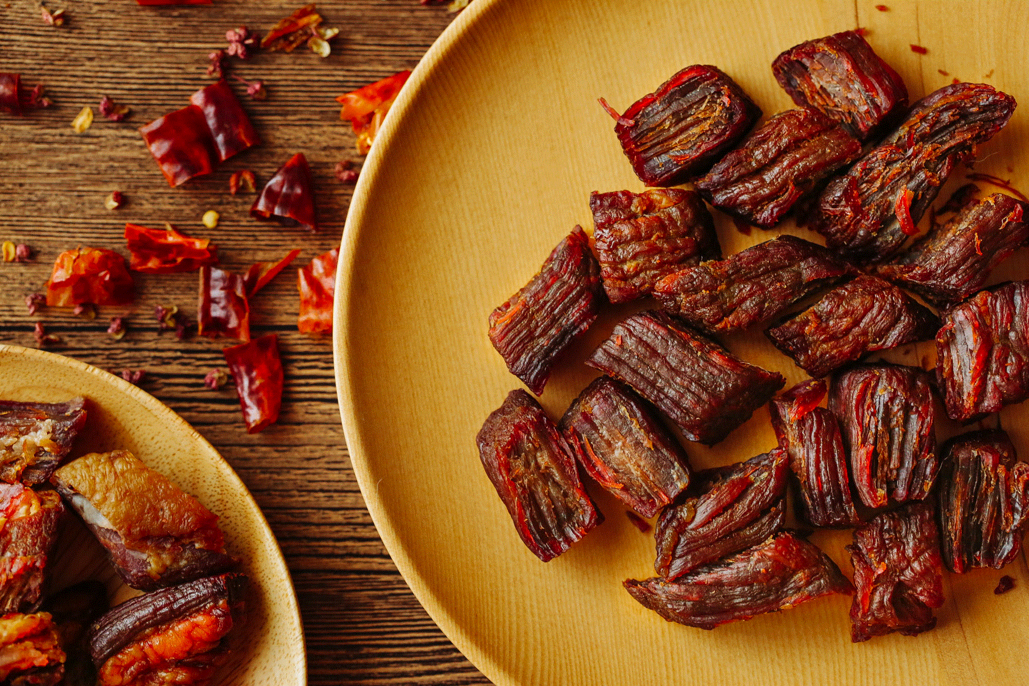 香到让烧烤摊师傅"瑟瑟发抖"的现烤牛肉干,好吃不胖了解一下?