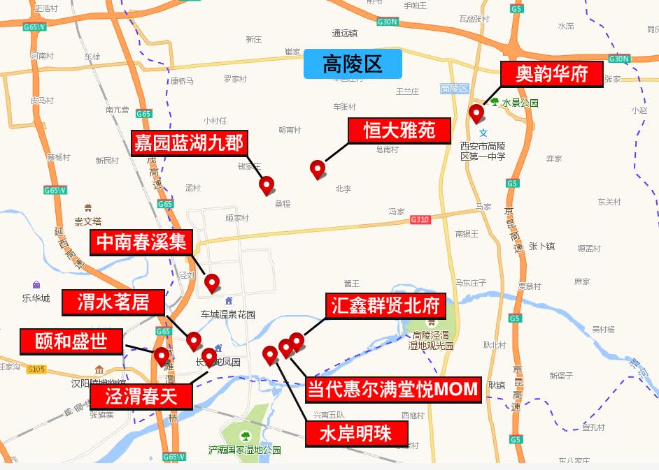 无需摇号!西安不限购区域34盘,均价6000元㎡起!