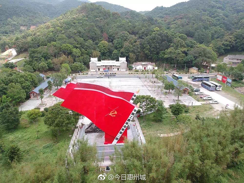 航拍下的惠东高潭竟然这样美丽壮观,将打造红色旅游特色小镇