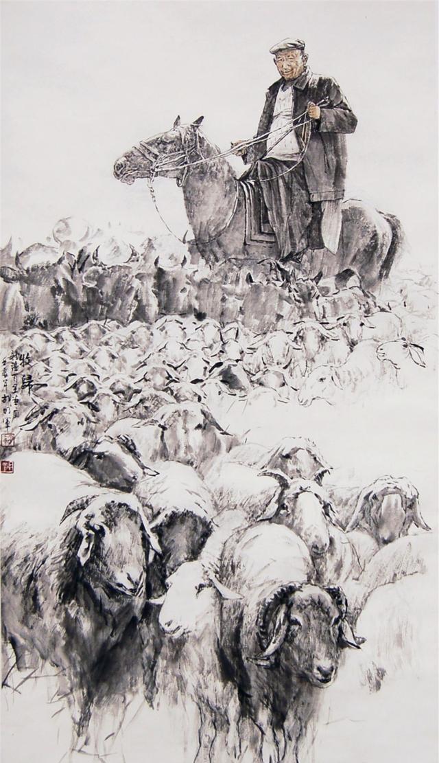 [央视画廊]胡明军历史人物画欣赏