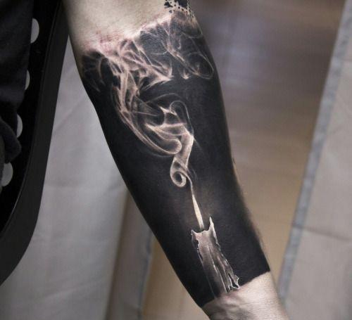 不一样的黑臂纹身另一种魅力