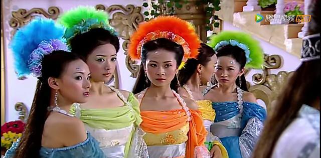 欢天喜地七仙女中橙儿的5个造型这个公主原来这么美