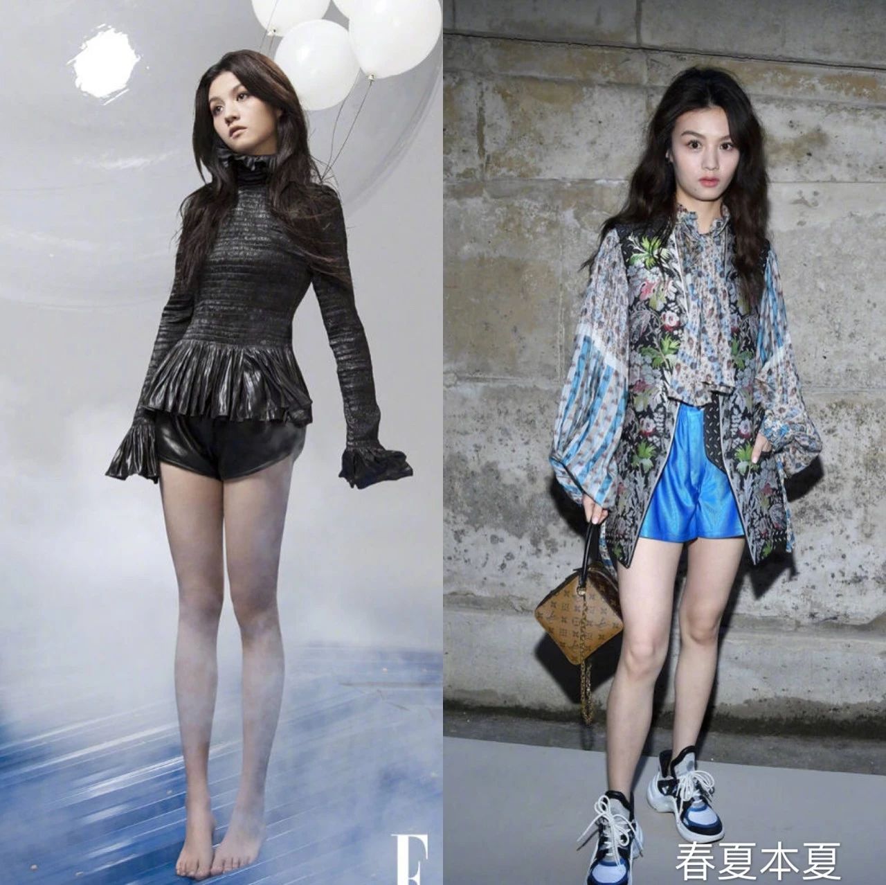 腿都能p成唐嫣同款,春夏的短粗脖却难倒了摄影师?