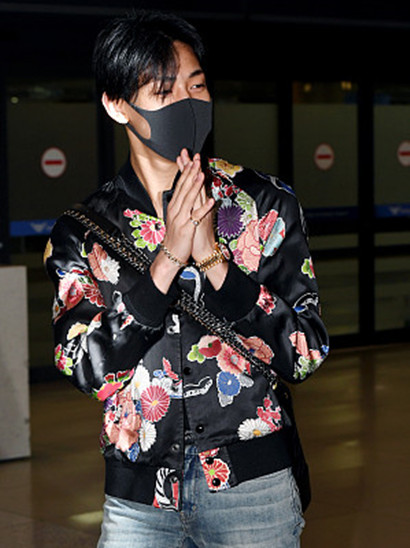 韩国仁川,4月10日,got7 bambam现身机场.