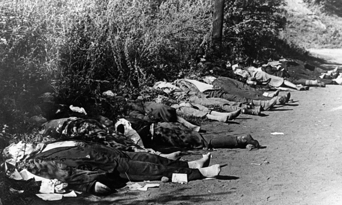 二战老照片还原德军入侵波兰时的惨烈轰炸战后小男孩无家可归