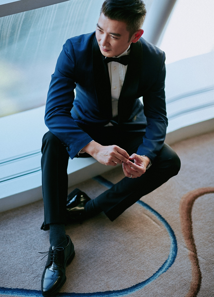 保剑锋蓝色西装保剑锋棱角分明保剑锋型男本色保剑锋雅痞绅士保剑锋