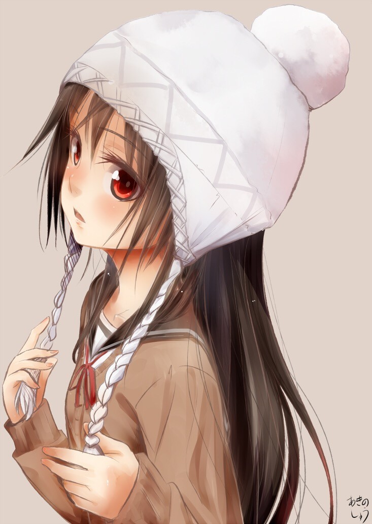 动漫美图丨好难抉择每一张都美爆了戴帽子的少女特辑