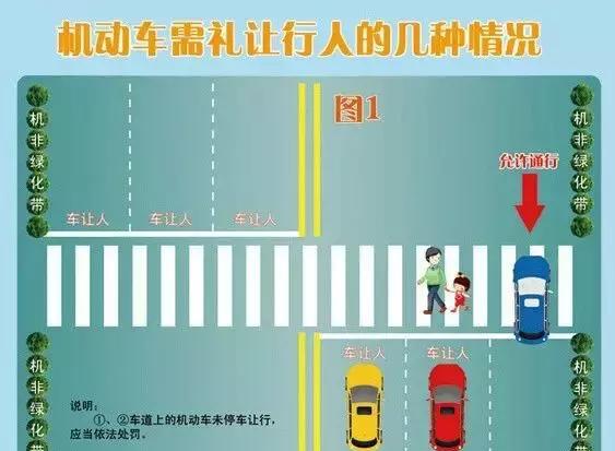 礼让行人电子监控设备,对机动车违反"遇行人正在通过人行横道时未停车