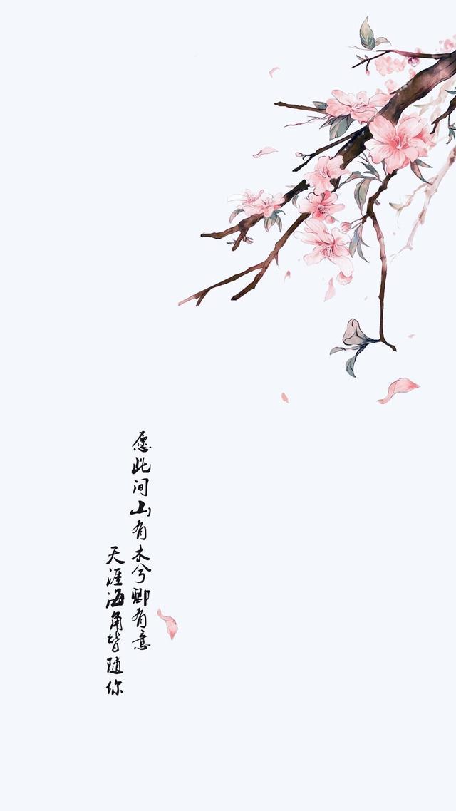 古风动漫唯美壁纸,伤感文字系列,很干净的壁纸,美炸了