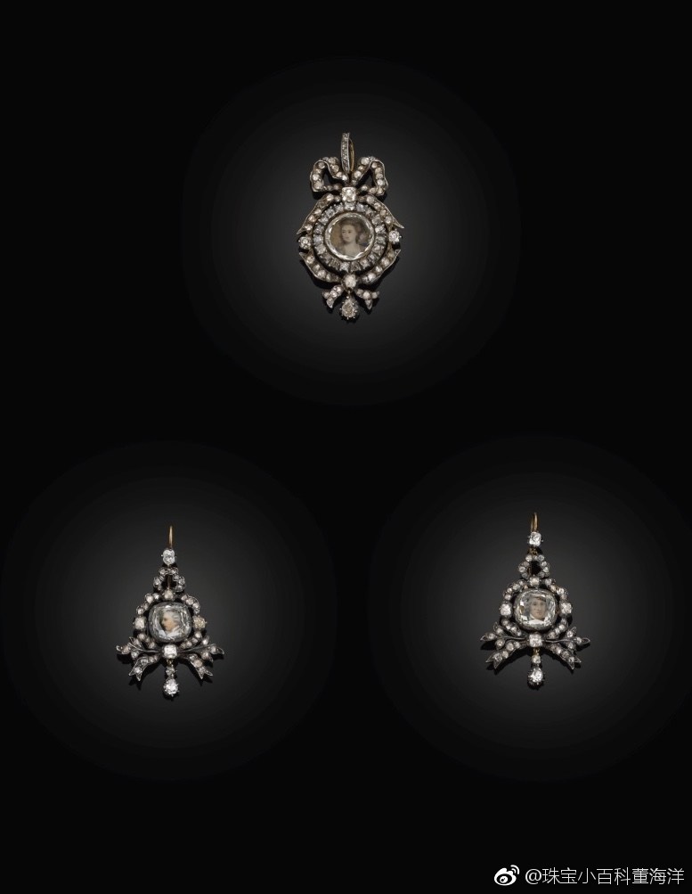 苏富比伦敦拍卖公司将在本月拍卖一组珍贵的罗曼诺夫王朝的肖像珠宝