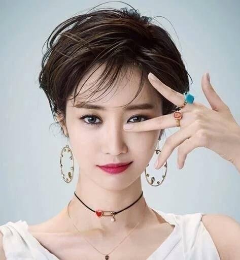 人生少不了剪一次短发,不如学学韩国女主角?