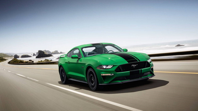 福特mustang绿色特别版官图发布将采用50lv8发动机