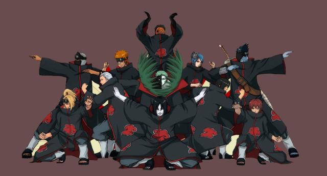 火影忍者:晓成员年轻照,黑绝最让人无力吐槽