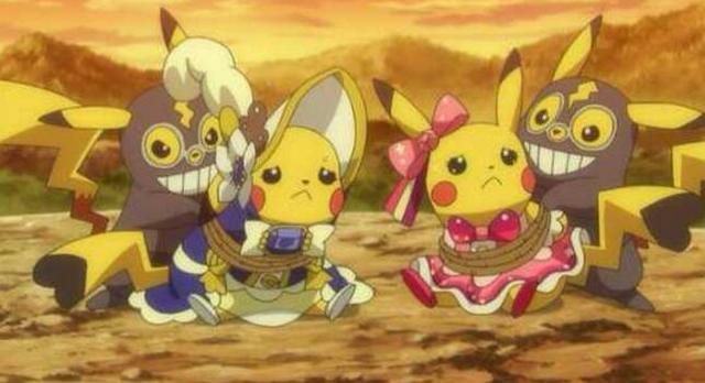 皮卡丘变身coser模仿其他动漫人物皮神小短手也太可爱了吧