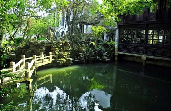 2,南浔颖园,是南浔俗称"八牛"之一清朝陈熊的住宅花园,位于湖州市南浔