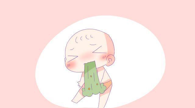 呕吐物中带有黄绿色胆汁样物,或褐色血样物,无论宝宝精神好坏