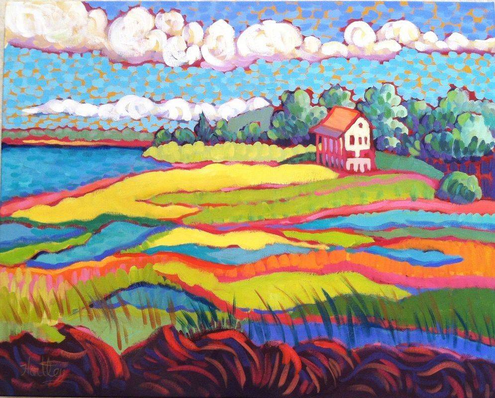 美国画家 Claudia Hartley 风光绘画作品