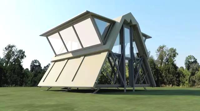 "共享别墅"来了,可移动折叠,颠覆你的想象,我的家厉害了