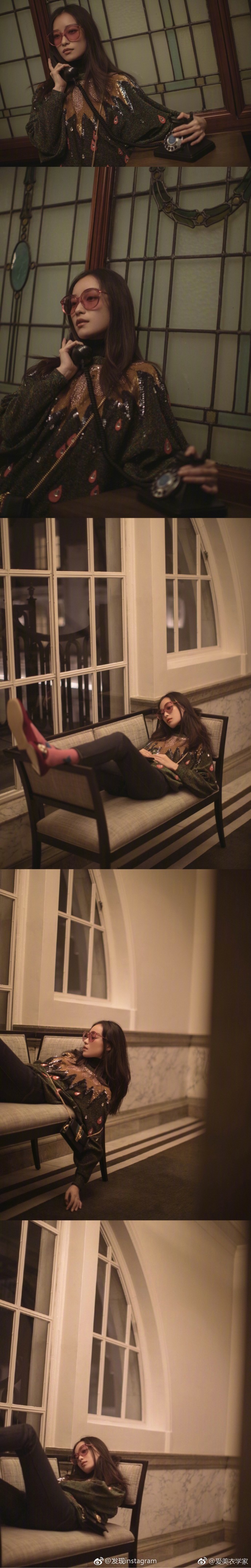 散发慵懒迷人魅力的复古范儿的喵总