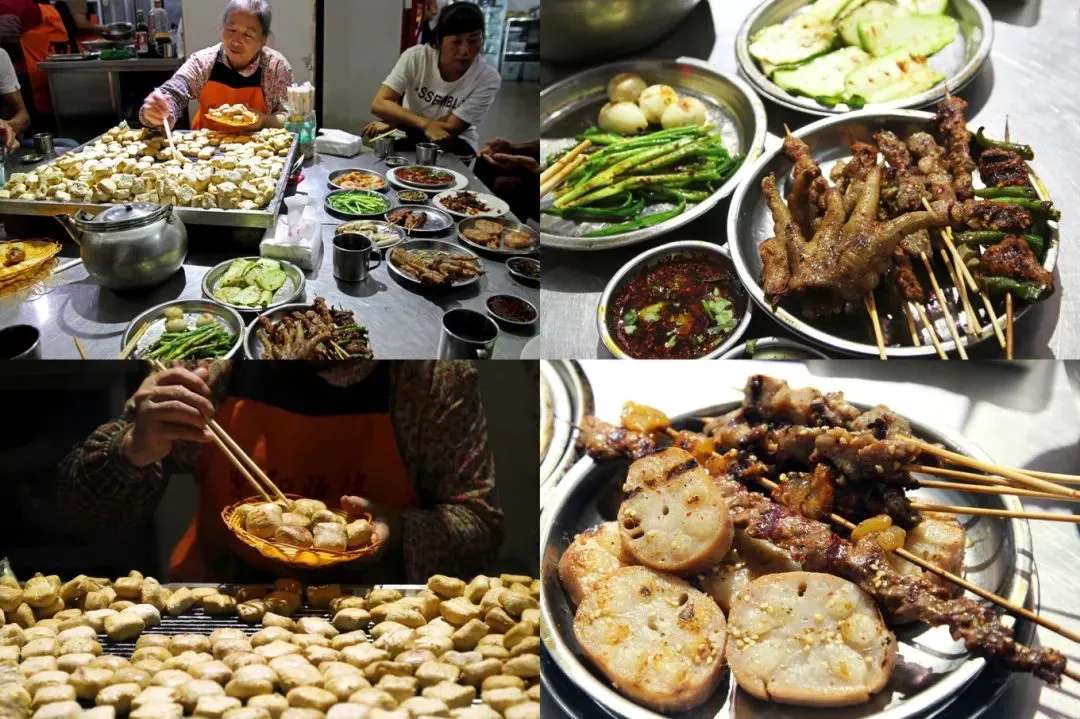 建水古城 【美食】建水烧烤据说可以占据云南烧烤界的半壁江山.