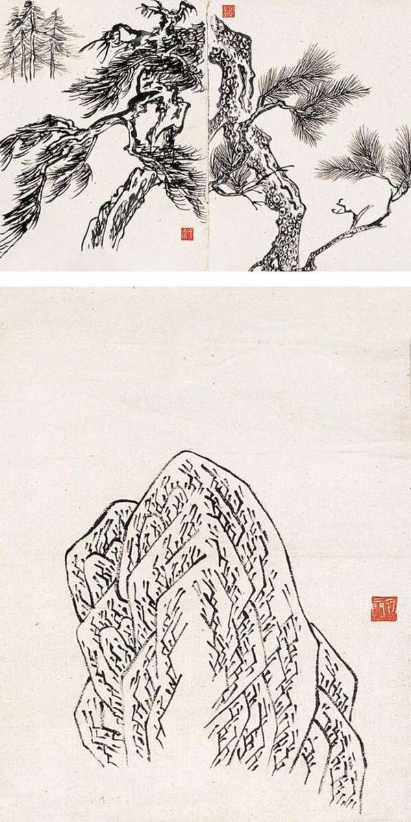 来楚生国画作品欣赏