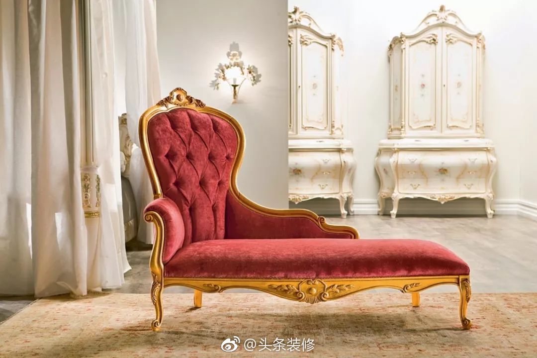 古典华丽的家具,将巴洛克风格演绎到了极致
