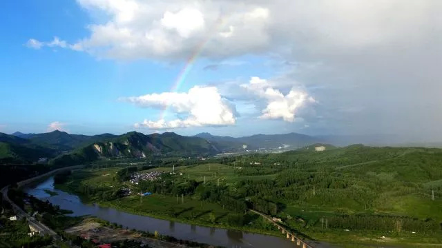 鸟瞰二道江发现她不可言说的美