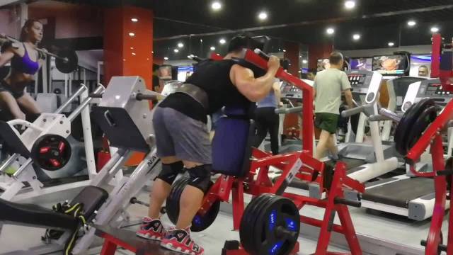 『腿部训练』--哈克深蹲