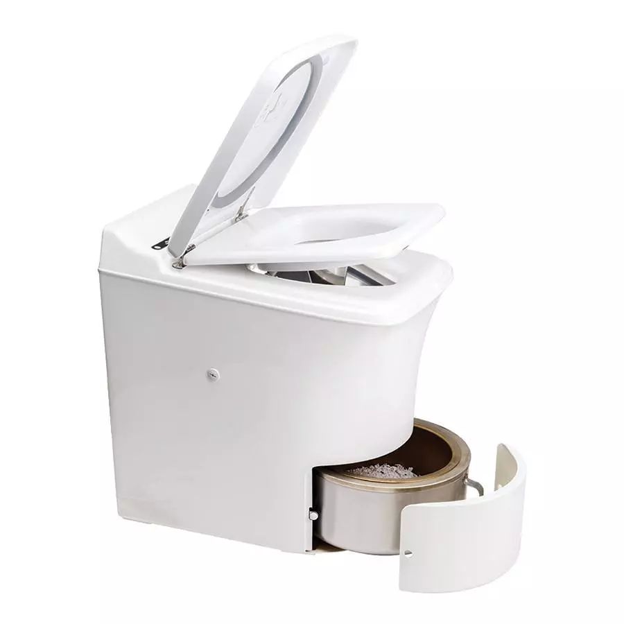 大便无需冲水改用火烧节能又环保马桶随扛随走