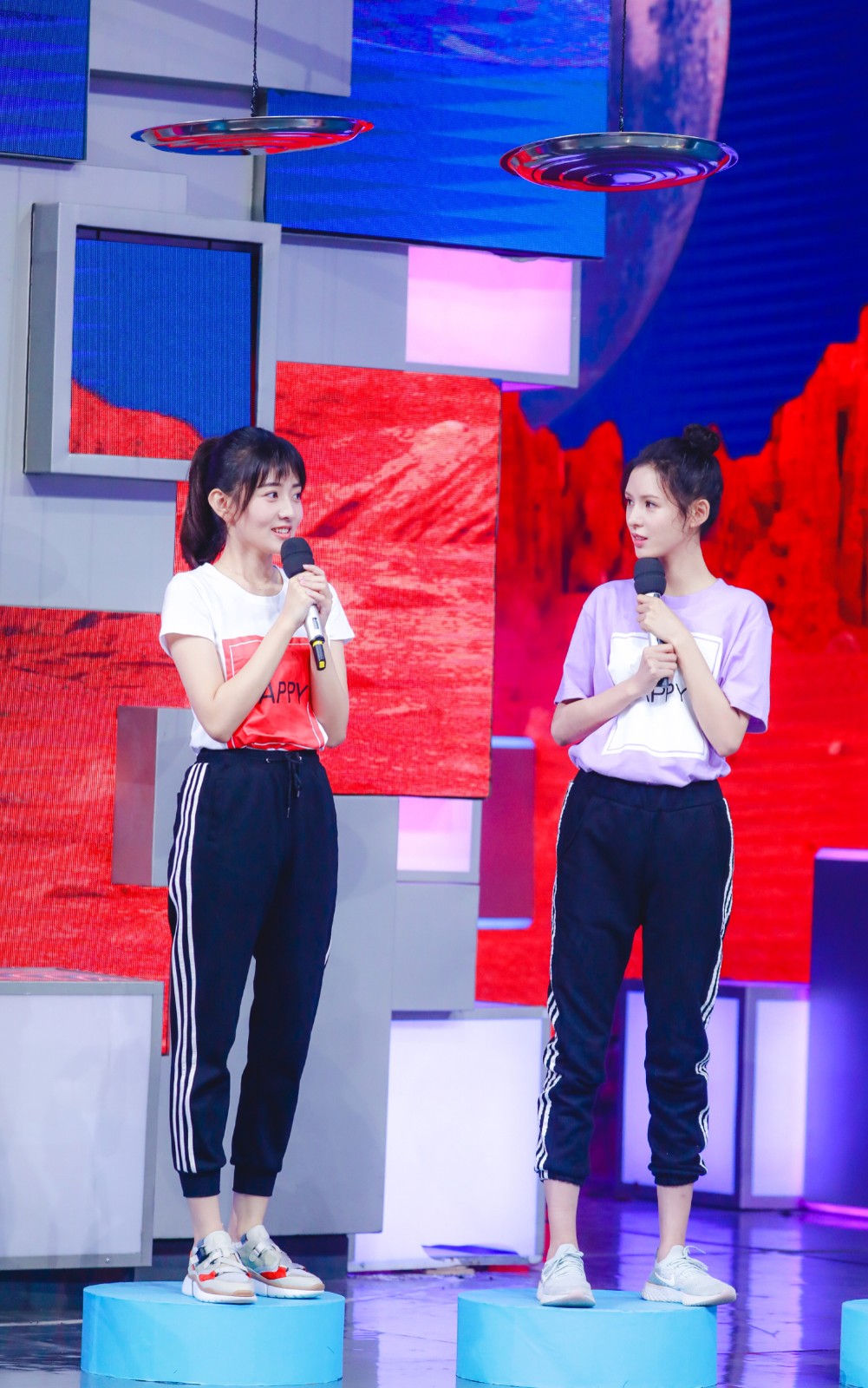 梁洁快乐大本营唯美献唱 解锁心动的感觉