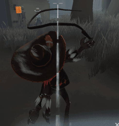 这个角色不实用的观点:钩子(鞭子)过短,在监管者的视野范围内还附带