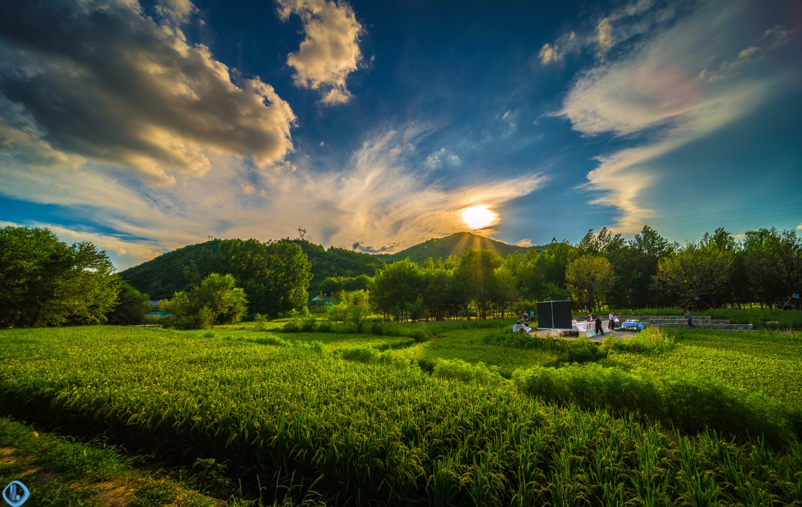 避暑胜地,承德热河饮马川