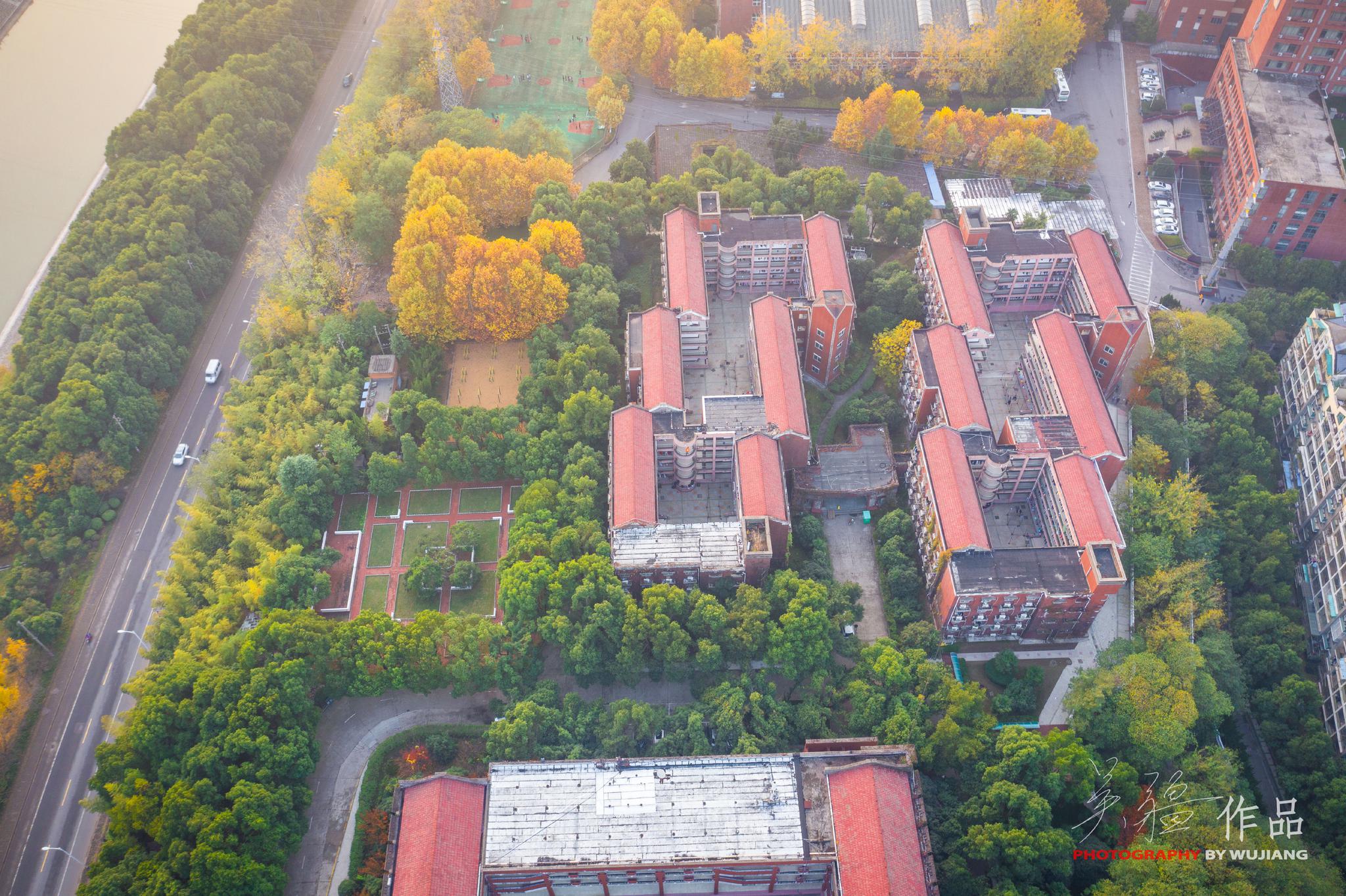 航拍三江@三江学院 @三江学院校学生会