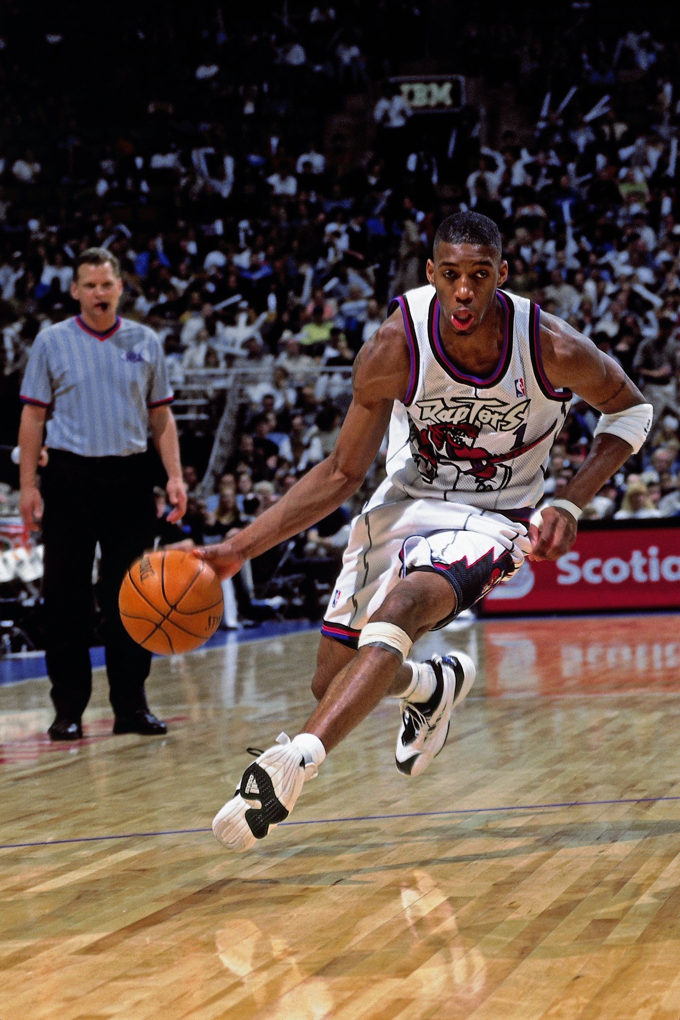 slam晒图,回忆杀!麦迪在猛龙队的新秀赛季