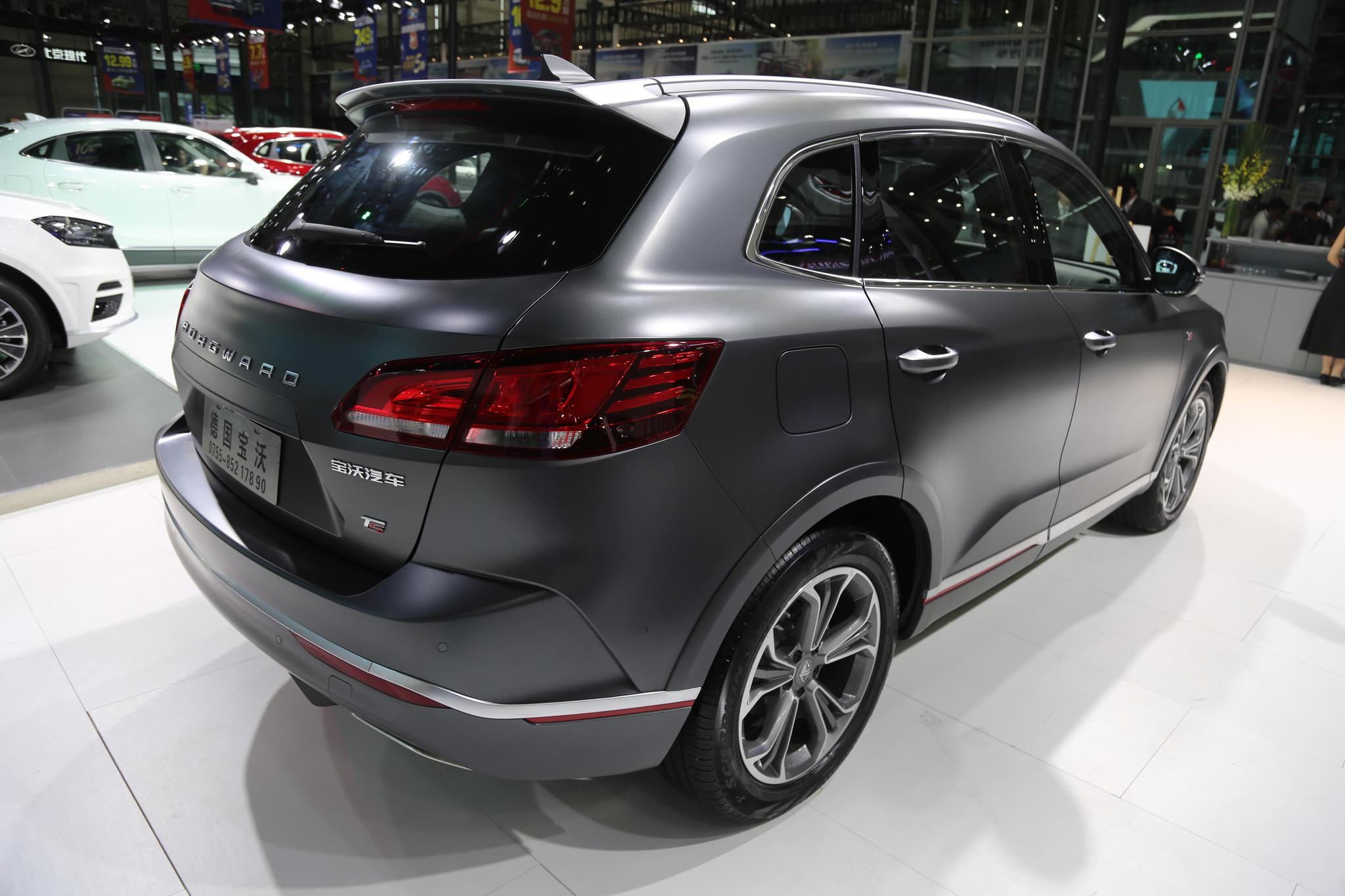 宝沃bx7 ts,30万级雷霆四驱suv旗舰,车展实拍!