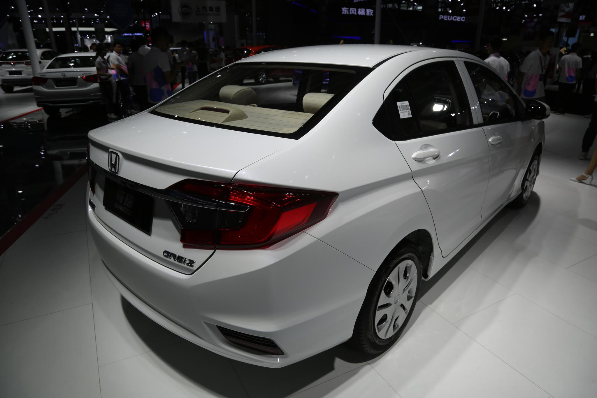 年轻人喜欢时尚,greiz拒绝庸俗,东风本田哥瑞车展实拍!