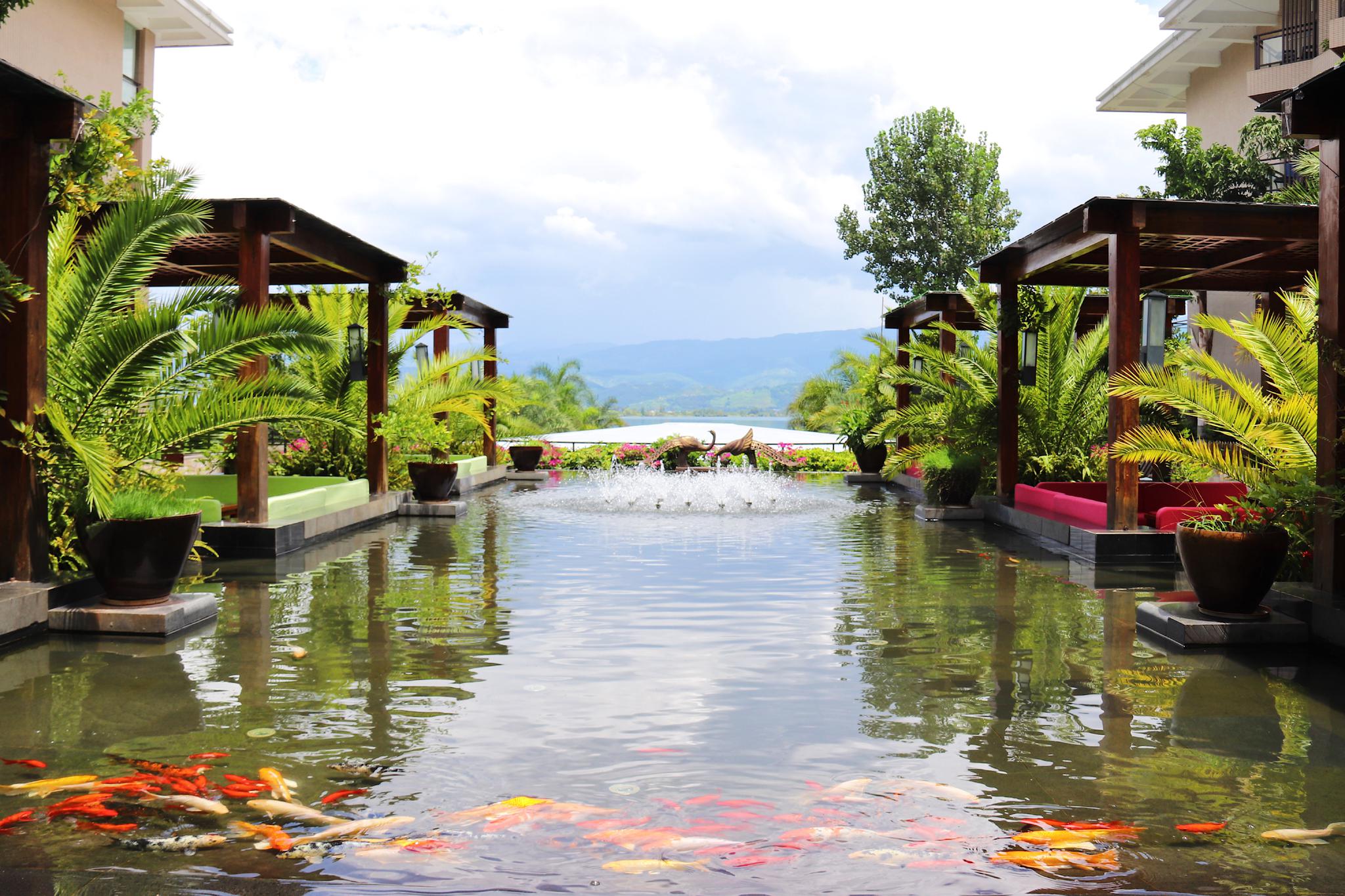 喜欢邛海自然清寂的环境,在邛海边的邛海湾柏樾酒店连住了三天