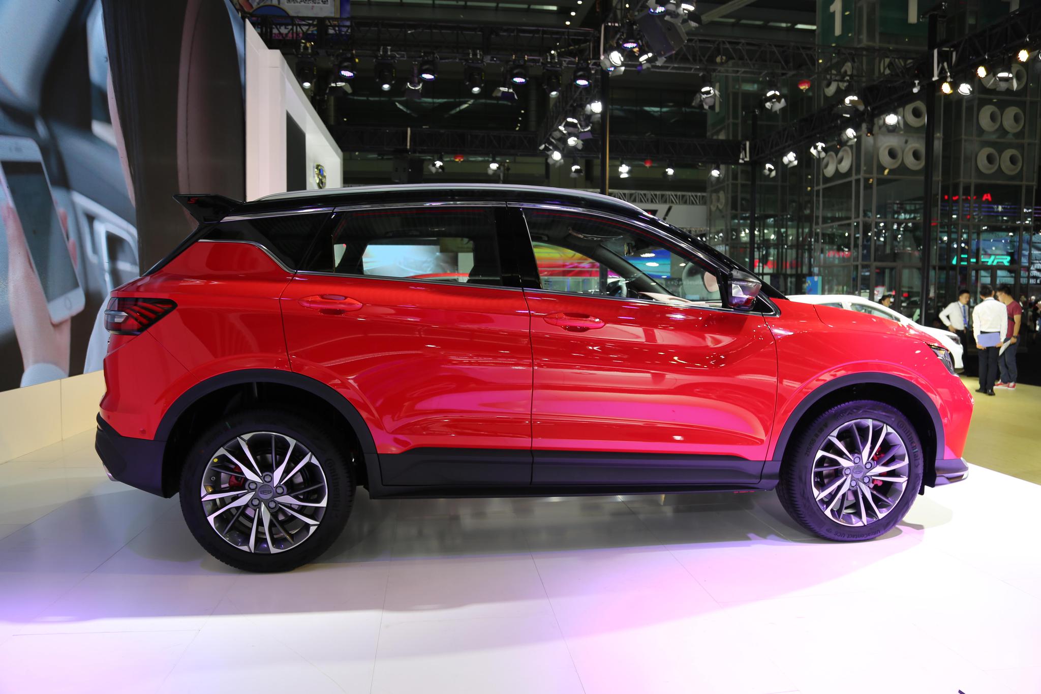 时光竞速美学吉利全新suv车型缤越将亮相昆明国际车展