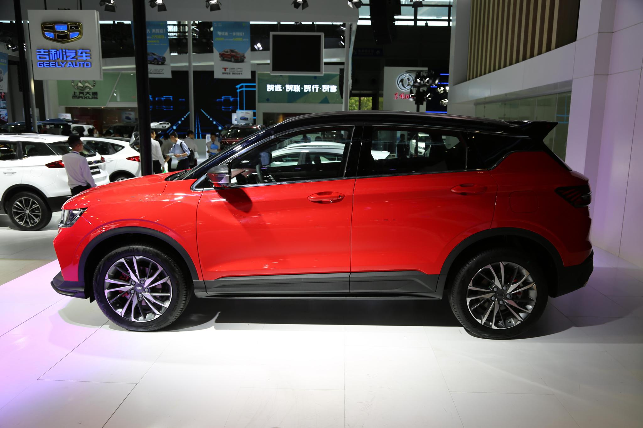 时光竞速美学吉利全新suv车型缤越将亮相昆明国际车展