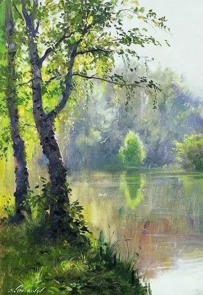 带你走进油画里的风景感受诗意和色彩斑斓的世界