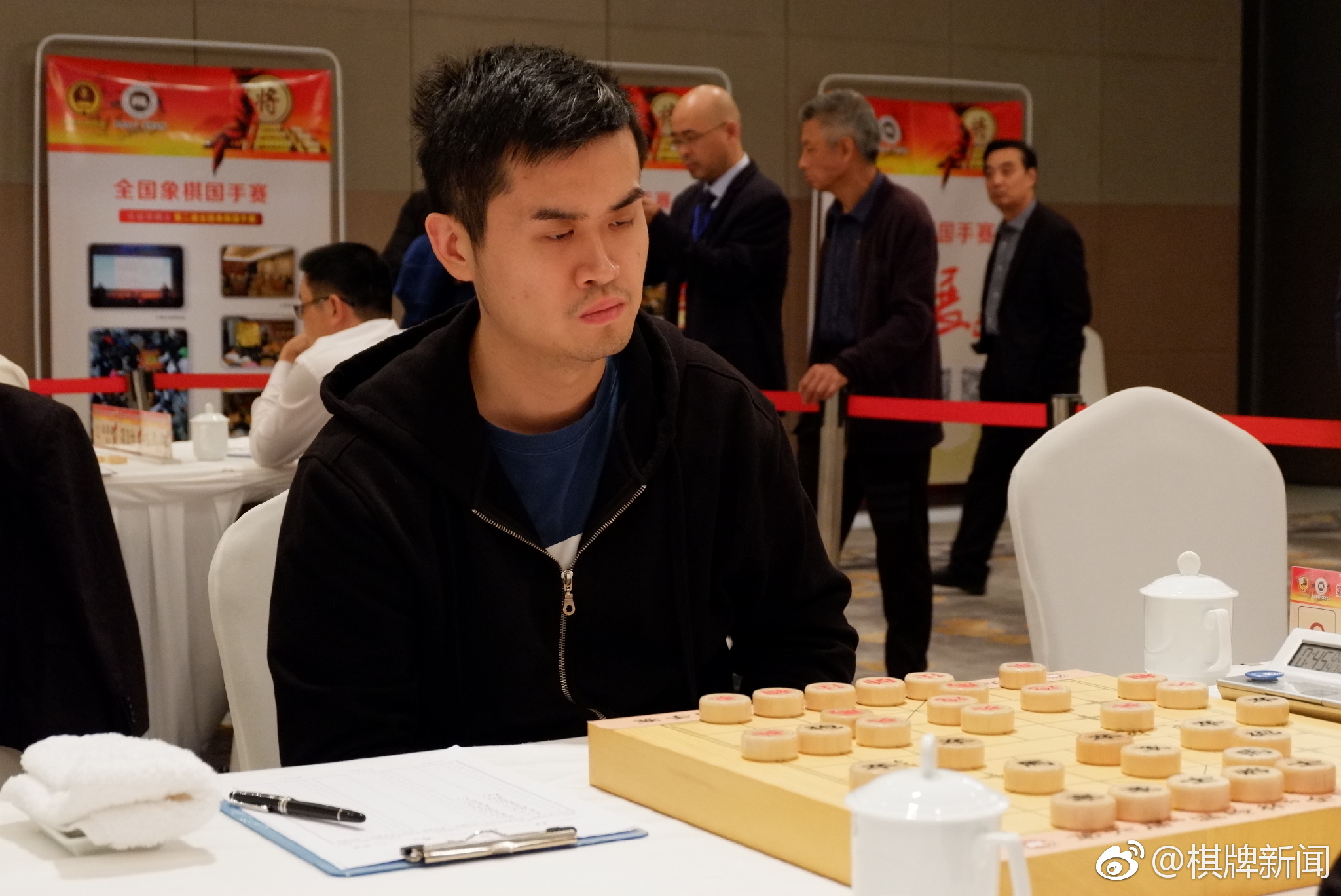 高清-温岭杯象棋国手赛决赛 赵鑫鑫与洪智争夺冠军