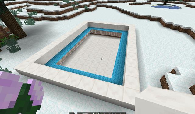 《我的世界》原创故事:简易乡村泳池教学,快来开party吧!