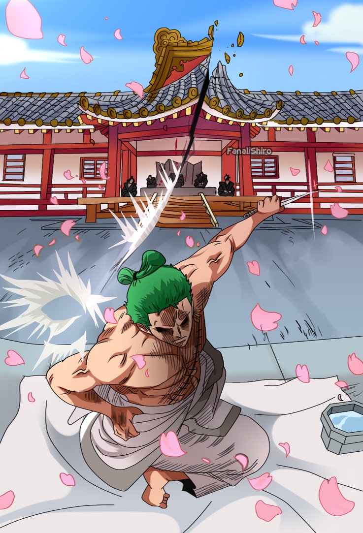 到最后才用小刀砍人,索隆改变的不仅仅是实力,另一品质更可贵