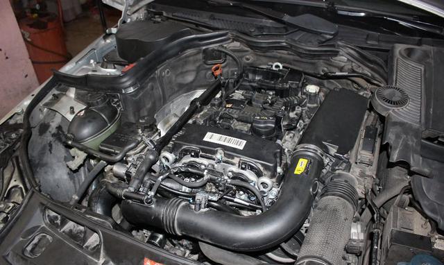 奔驰m271凸轮轴传感器引擎通病和一次亲身维修经历