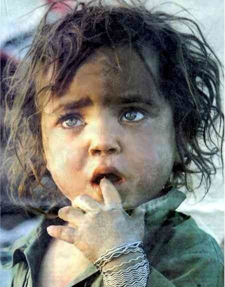 一组让人心酸的照片,难以想象我们是生活在同一片地球上