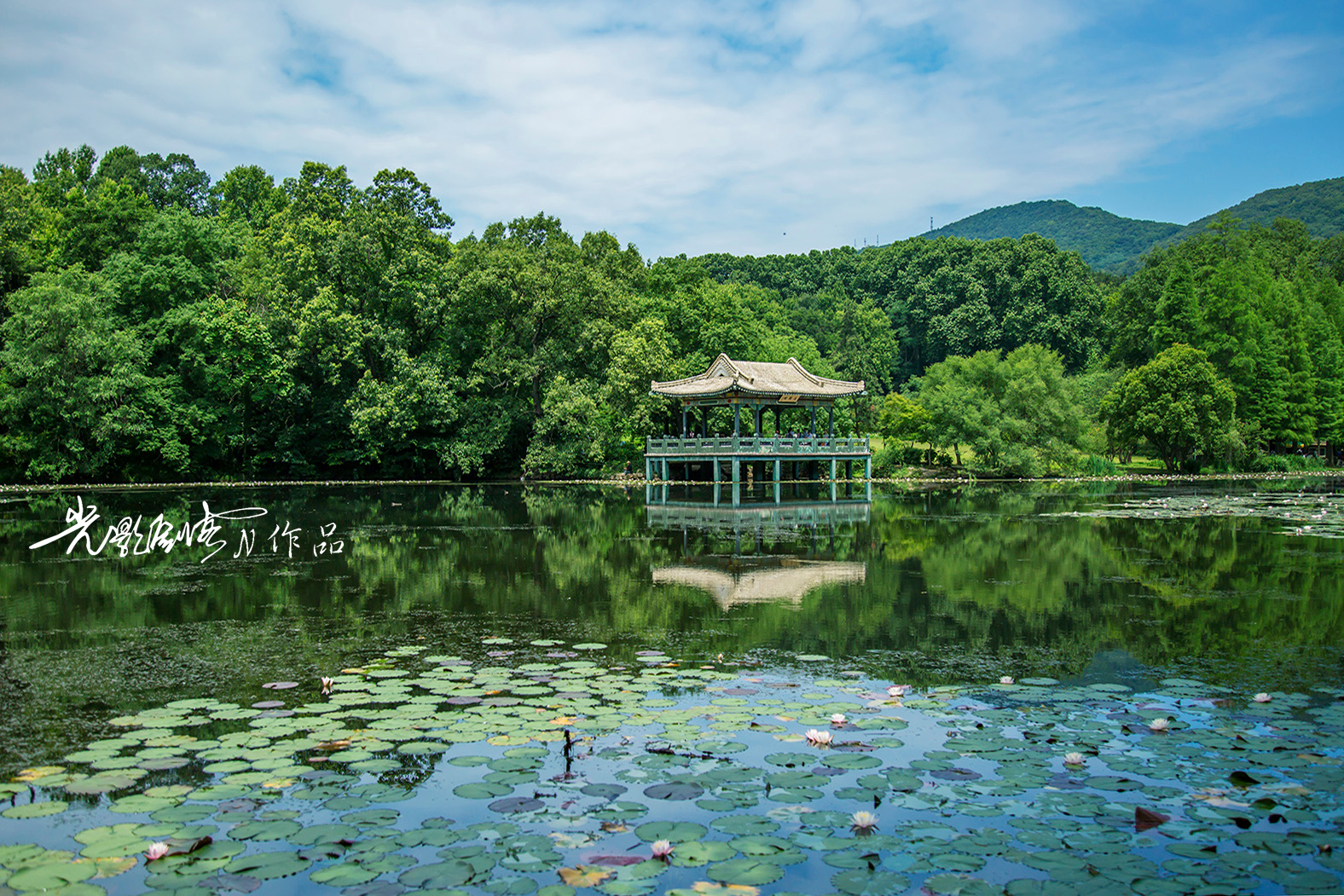 遇见最美南京钟山风景区水榭67676767