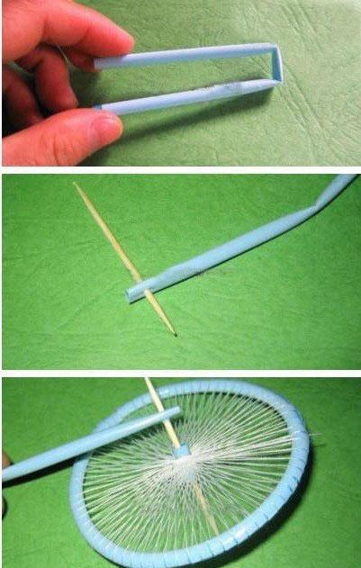 吸管自行车的diy创意教程 手工制作教程吸管自行车