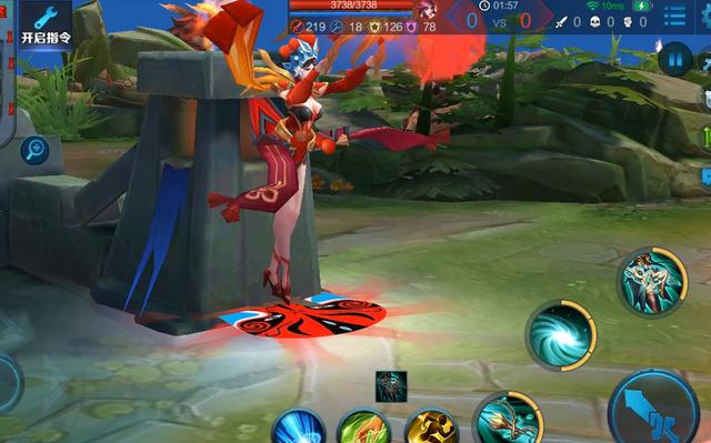 然后在做剩下的东西,而虞姬大招落地时候撞墙就如上图所示,像不像虞姬