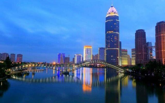 鲁迅故里风景美如画的江南水乡绍兴